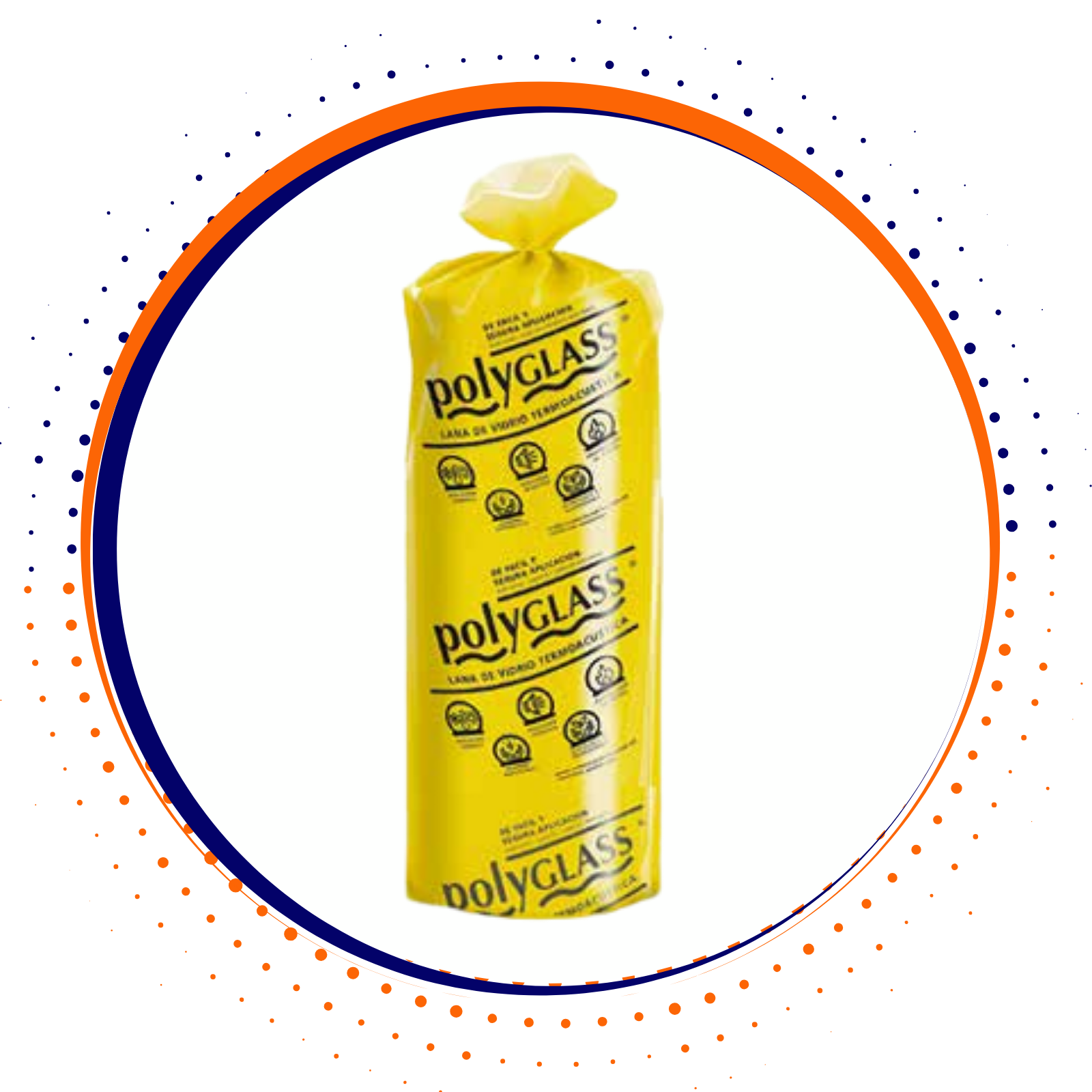 lana de vidrio 50 mm (21,6 m2)