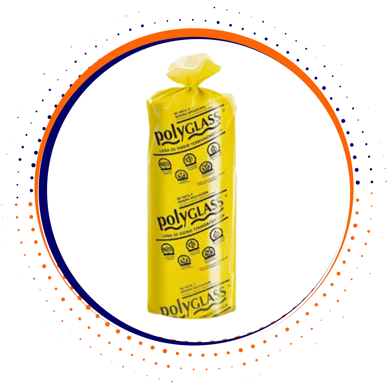 lana de vidrio 50 mm c aluminio liso (21,6 m2)