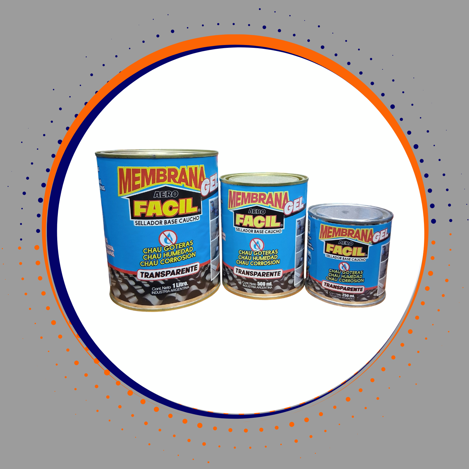 membrana fácil en gel