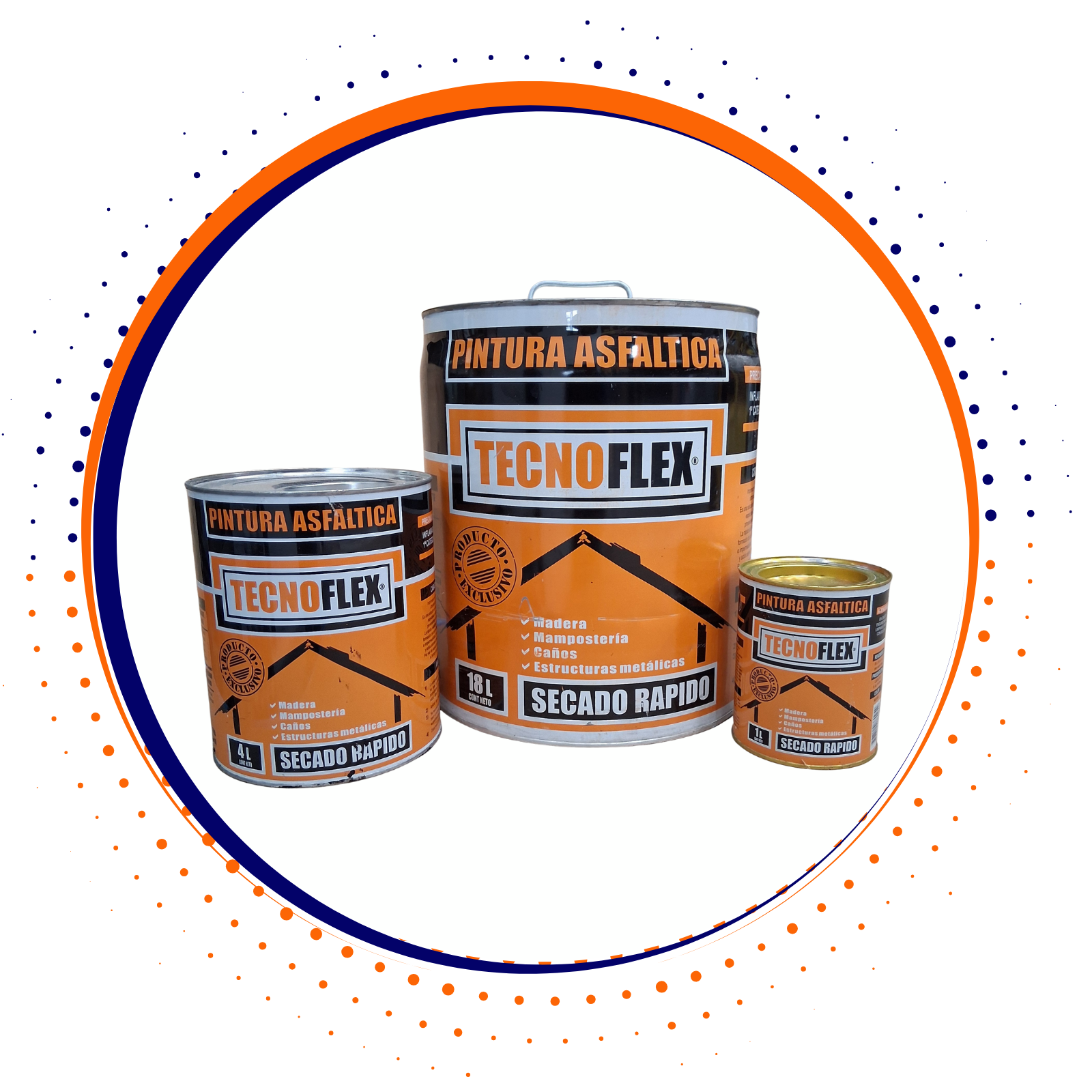 pintura asfaltica secado rápido