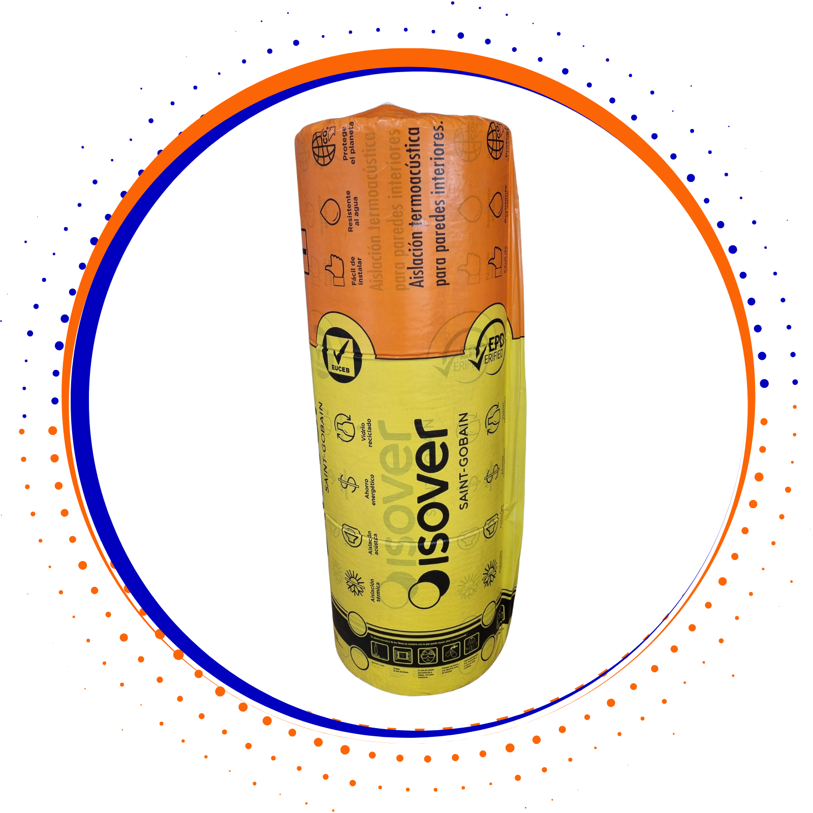 acustiver r400 de 70 mm x 0.40 (sup. 13,20 m2)